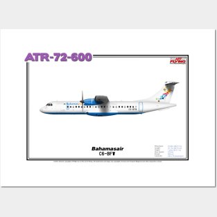 Avions de Transport Régional 72-600 - Bahamasair (Art Print) Posters and Art